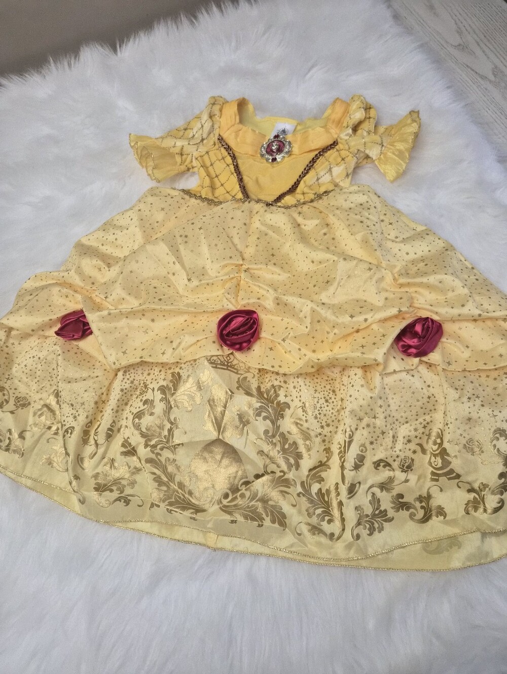 Belle, Beauty & The Beast Princess Dress Size 3t From Disney Store